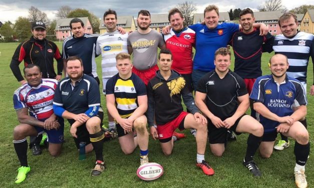 Erste Trainingseinheit der Mannschaft „Ostwestfalen Rugby League“