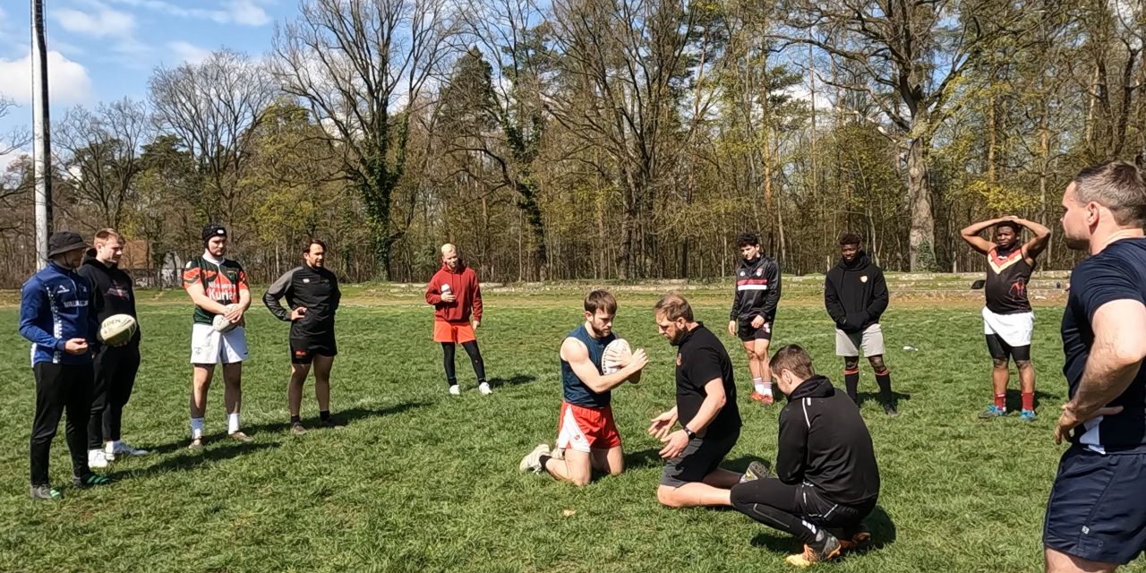 Offenes Rugby League Training in München