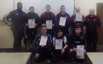 NRLD stärkt die Beziehungen mit der britischen Armee in Deutschland – 8 neue Rugby League Trainer