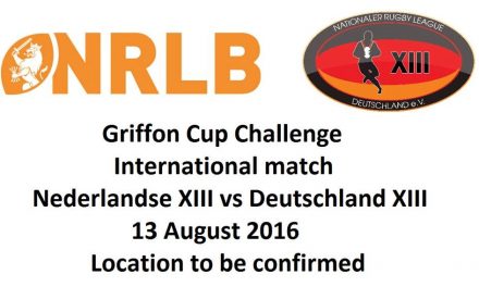 Ausrichtungsdatum des Griffin Cup 2016 steht fest