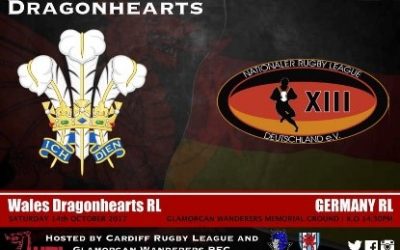 Mentors Challenge 2017 – Wales Dragonhearts v Deutschland
